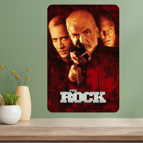 

The Rock Classic Movie Metal Poster Sign 20x30cm（7.8x11.8inch）