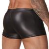 Sexy Men Faux Leather Boxers Briefs Shorts Underwear Soft Underpants Swimwear