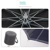 Paradise Umbrella Ten-Rib Extra Large Double Black Vinyl Checkered Sun Protection Uv Protection Dual-Use Sun and Rain Umbrella 70% off Umbrella