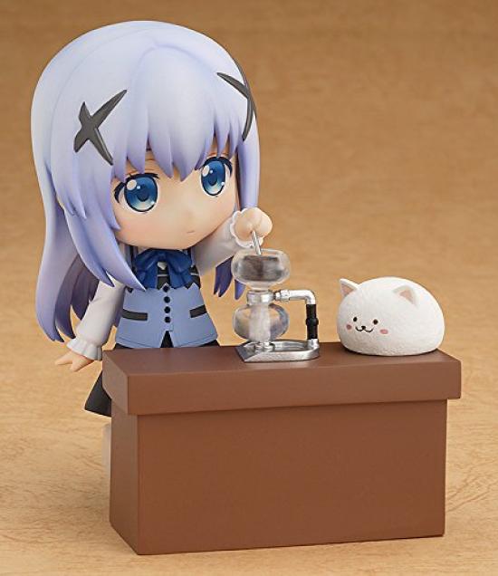 Nendoroid Ist die Bestellung ein Hase Chino Maßstabsfrei ABS & PVC bemalte bewegliche Figur