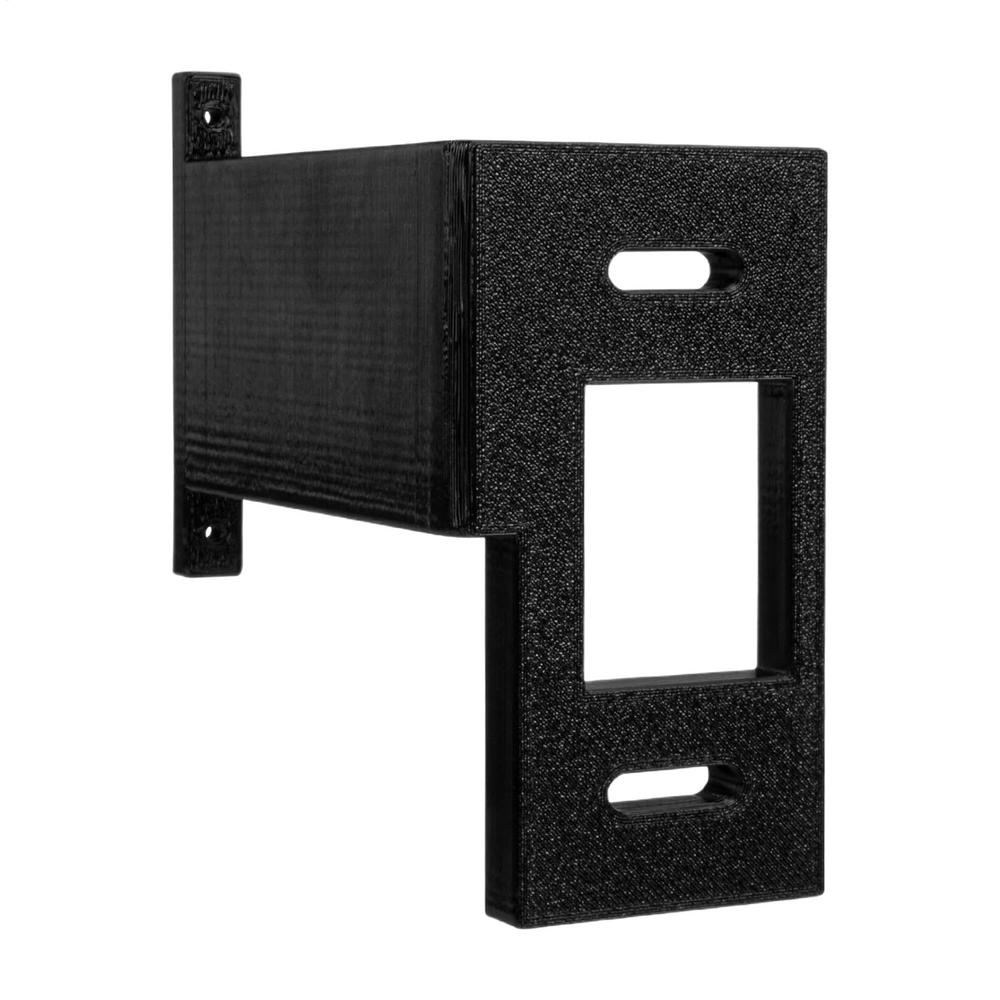

Ring Doorbell Extender Bell Chime Extender Ring Doorbell Bracket For Garage Indoor Outside House Door Garden Gate Brick Wall чёрный