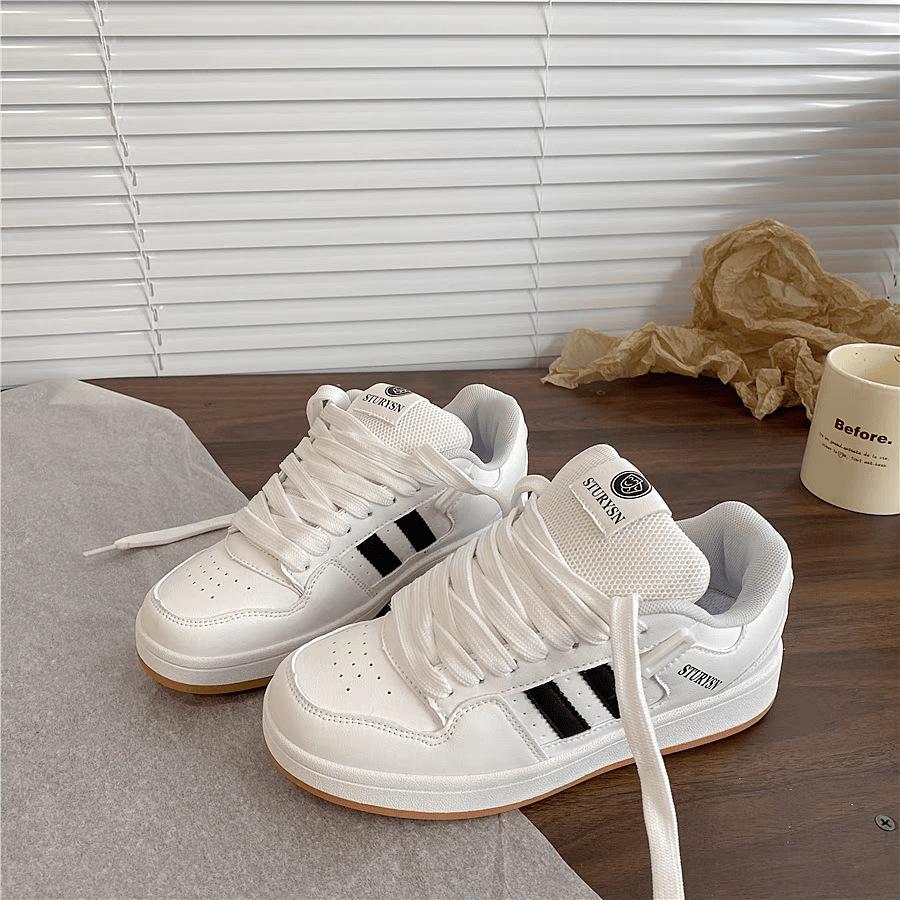

Niche platform versatile student board shoes women s tide spring new leisure sports bread shoes 40