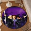Hocus Witch Halloween Magic Round Rug for Livingroom,Bedroom, Palyroom, Chair Rug, Area Rug, Circle Carpet, Large Size Fan Christmas Gift