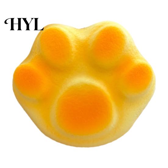 Fake Food Stress Reliever Simulated Toy Slow Rebound Bread Design Relief Rising Squeeze Realistic Texture Color Soft Silicone Decompression