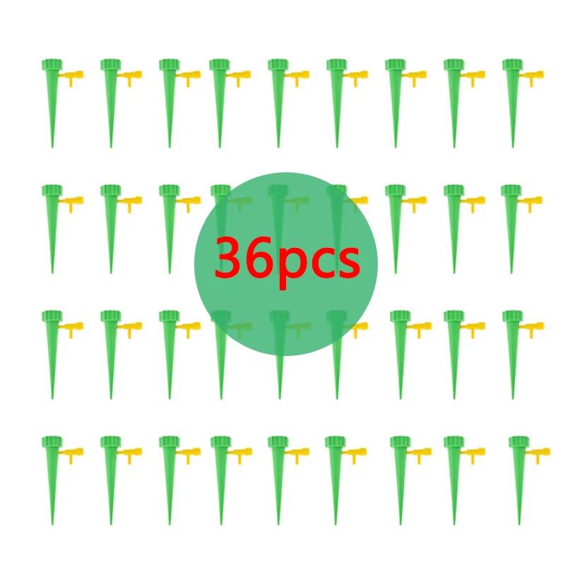 6/12/18/36Pcs Waterer, Drip Irrigation Device For Household Plant Pots, Adjustable Automatic Drip Device For Flower Gardens