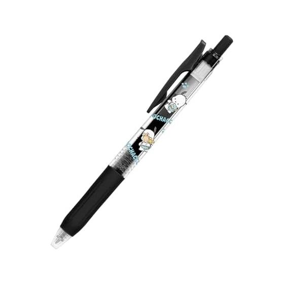 Kamio Japan Sanrio Почакко Ручка-роллер гелевая Sarasa 0.5 Черная 303794