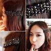 Girls Women Bling Hair Clip Crystal Rhinestone Barrette Hairpin