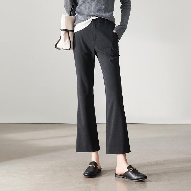 SOFSIL Women s High-Waist Stretchy Slim-Fit Flare Pants 28