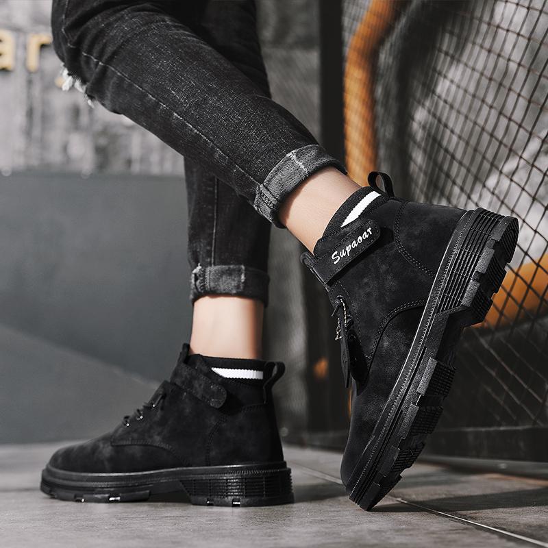 Botas Casual para Hombres Moda Zapatos Casuales Altos comprar a buen precio  — entrega gratuita, reseñas reales con fotos — Joom