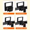 Not Shifts Bed Frame Brackets Strong Metal Plates Mattress Anchors Hardware for Permanent Mattress Positioning