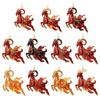 Galloping Goat Goat Hanging Ornament Shining Animal Hanging Decoration  Christmas Tree Ornament