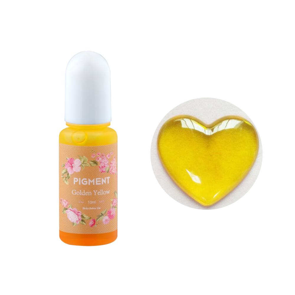 26 Farben 10ml Epoxidharz Pigment Flüssig Epoxid UV-Harz Farbstoff für DIY Harz Färbung Schmuckherstellung Handwerk Kunst