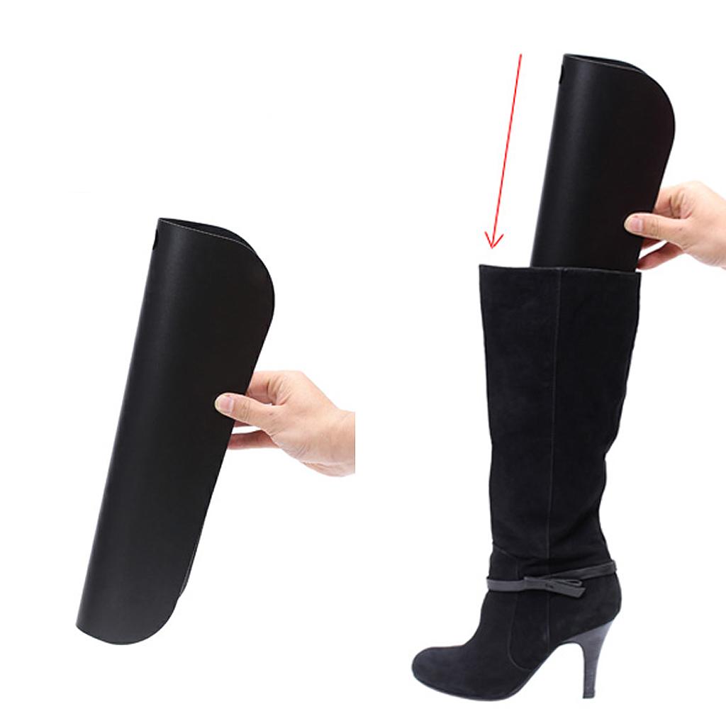 Lightweight Easy Carry 1 Pair Medium Boots Holder Stand Support Plastic Shaper Stretcher Boot Care