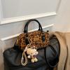Exquisite casual handbag bag women's new versatile messenger bag leopard print small square bag