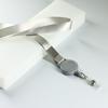 Retractable Lanyard With Badge Reel Neck Strap For Id Card Cellphone Hanging Key Employee'S Staff Work Card Rope Strap Fold