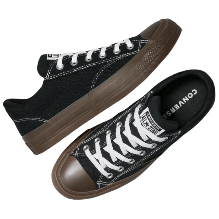 Converse Malden Street All Star Comfortable and versatile Durable Low-top Canvas Shoes Unisex Black and Brown