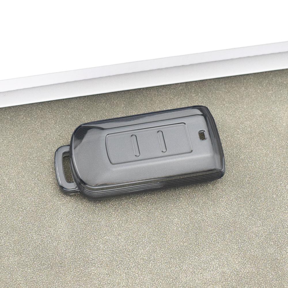 Transparent Tpu Keyless Car Key Case Cover for Mitsubishi Pajero Sport 3 Eclipse Cross L200 Outlander Xpander Triton ASX LANCER