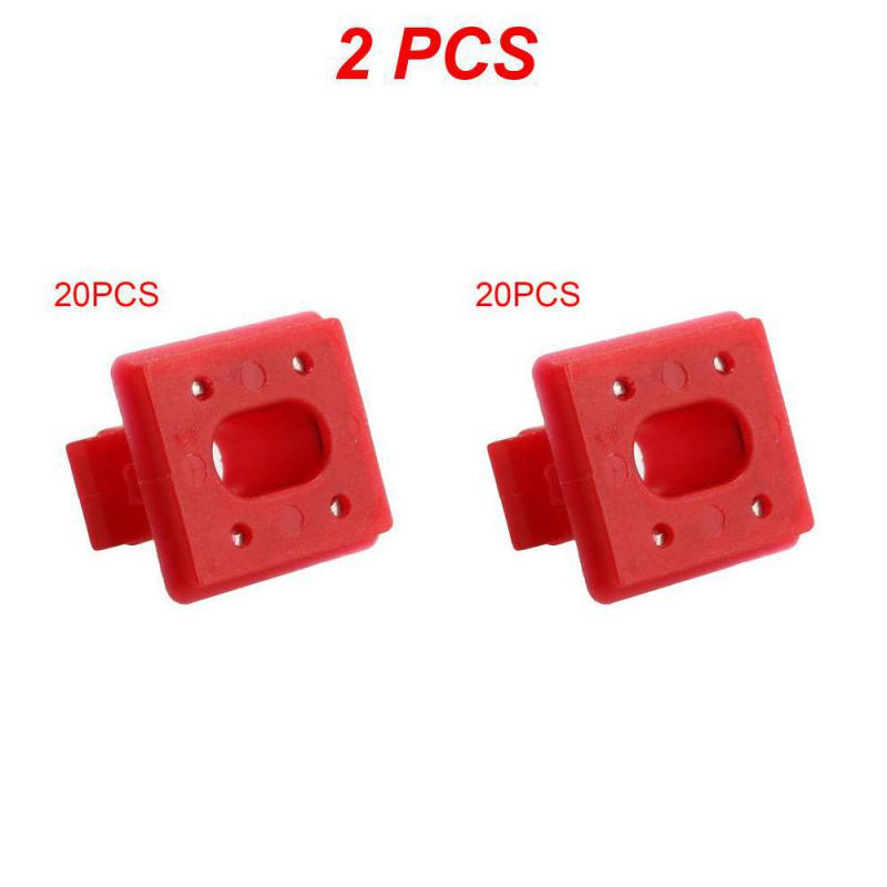 1~10PCS Red Insert Grommets Durable For E46/e65/e66/e83n Car Accessories Panel Fixing Buckles Practical Car Fasten Clips