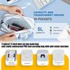 Waterproof Dustproof Tool Organizers Pouch with Ergonomic Shoulder Strap and Anti Statical Properties for Sensitive Tool