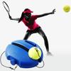 Heavy Duty Tennis Treningshjelpemidler Base Med Elastisk Tau Ball Øv Selvbetjent Rebound Tennis Trener Partner Sparring Device