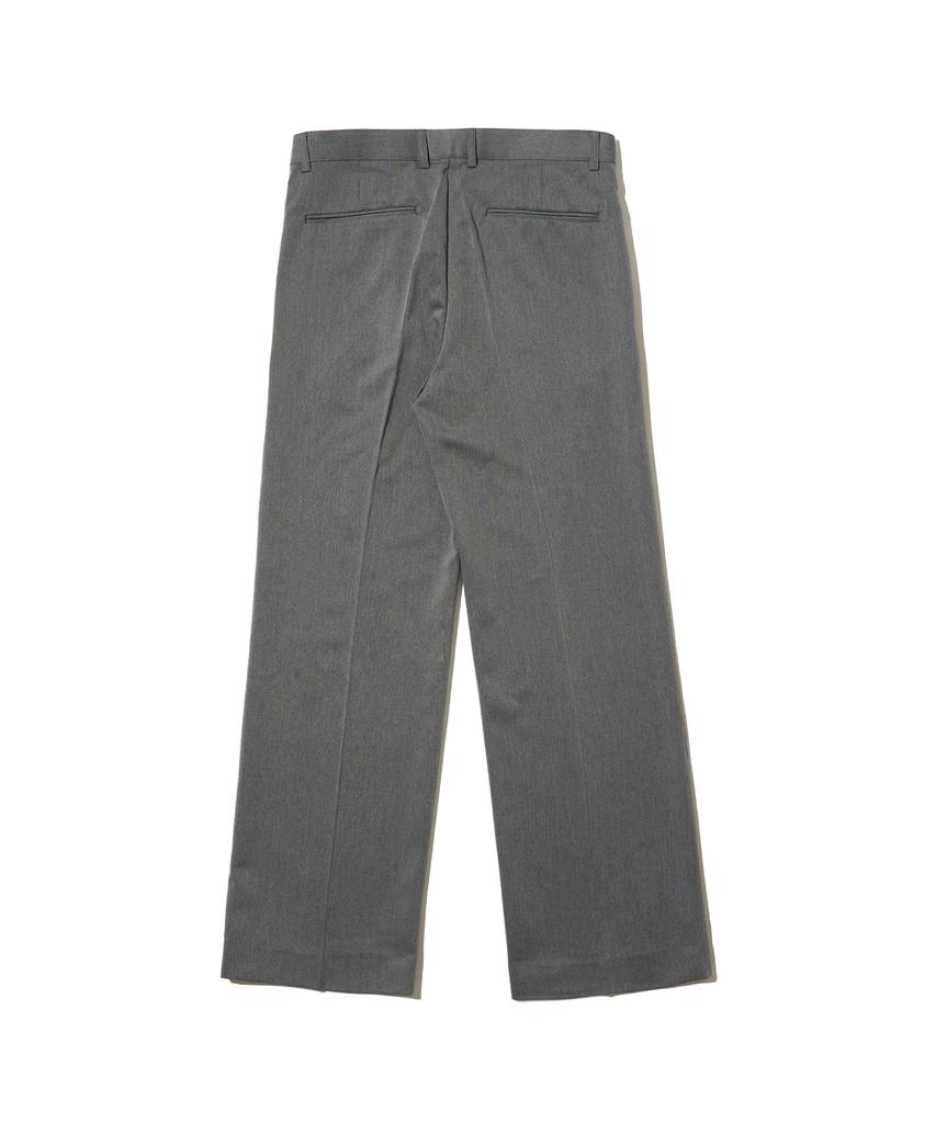ANALOG MOOD Semi-Wide Slacks (Charcoal)