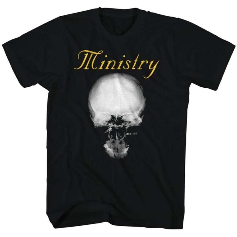 Ministry Band VTG Tshirt Black Short Sleeve Tee All Sizes S To 5Xl X296 Unisex T-Shirt
