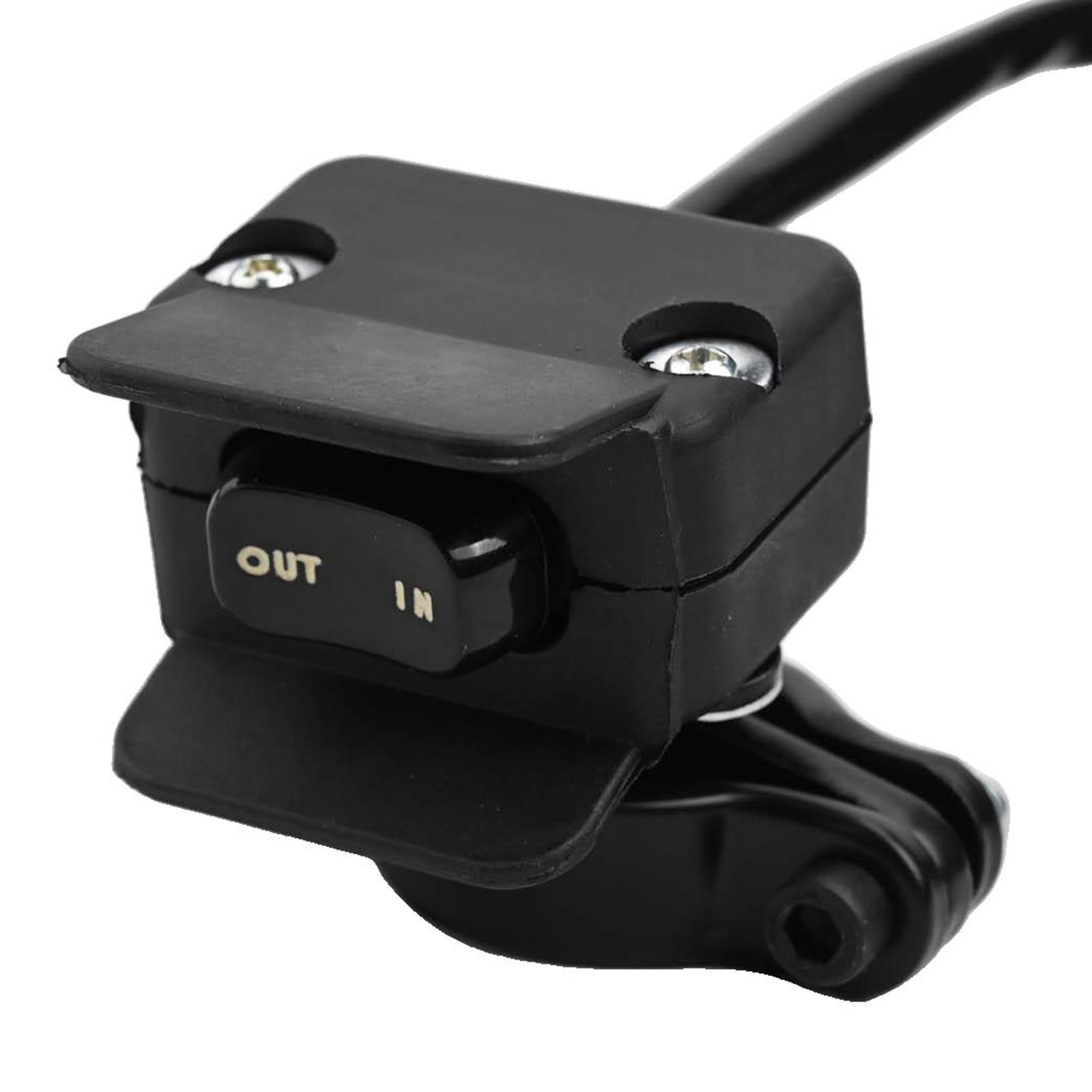 

Переключатель 12 В 300 см ATV UTV Черная линия управления рокером