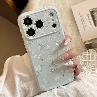 La coque de téléphone Petite Fleur Blanche est compatible avec l'iPhone 16, l'iPhone 17 et l'iPhone 7 Pro Max