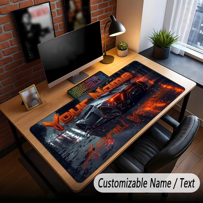 Other Similar Designs Theme Custom Mouse Pad Personalized With Name Text Customized Desk Mat For Office Home Decor
