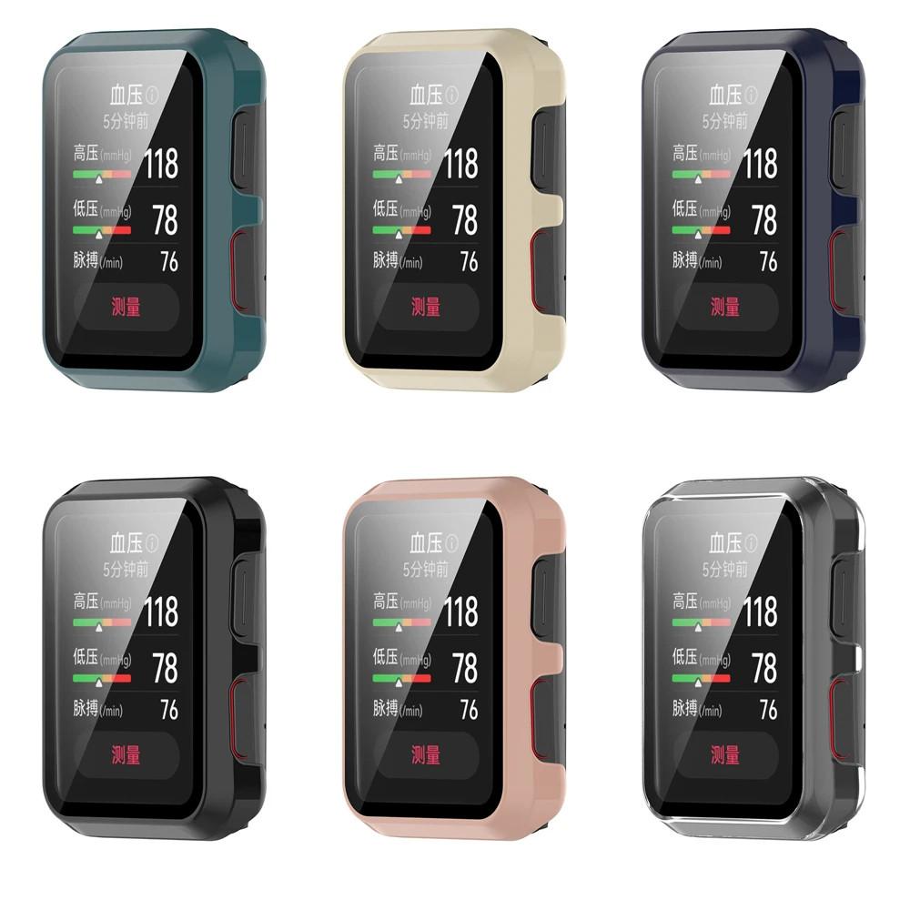 Hard Edge Shell For Huawei Watch D2 Protective Cover Tempered Film Protector Case For Huawei Watch D Accessories