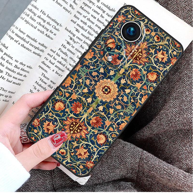 Persian Carpet Floral Pattern Case For Honor Magic 5 6 7 8 Pro Honor Win RT X9d X9c X9b X9a X8c X8b 50 70 90 400 200 Lite