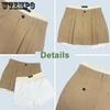 WTEMPO Vintage Irregular Micro Mini Skirt Women Y2K Crop Patchwork High Waist Pleated Belt Cargo Skirt Streetwear
