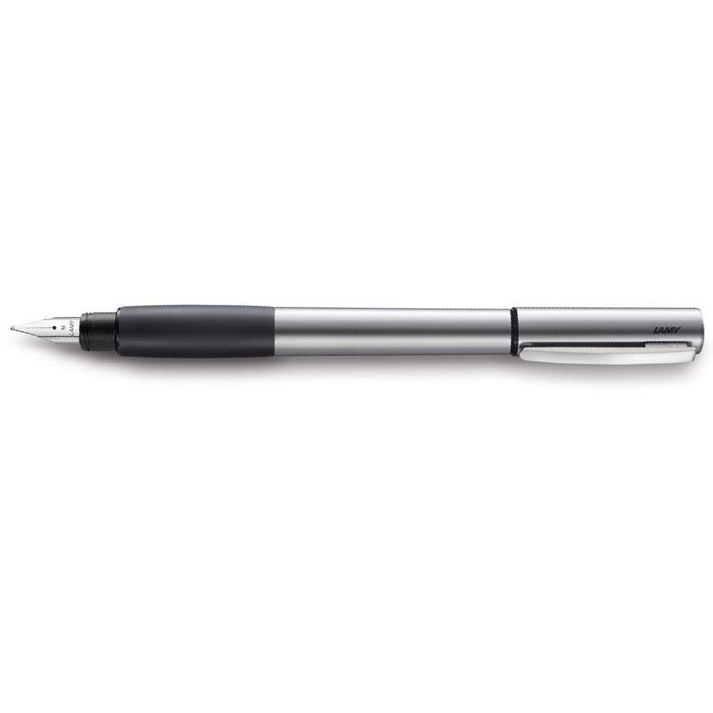 LAMY Fountain Nib M Accent Rubber Dual Official Import Pen, (Medium), AL, Grip, L96KK-M, Use,