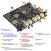 Geekworm X1203 USV 5.1V 5A Shield & Power Management Board für Raspberry Pi 5
