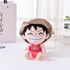 Anime One Piece Plush Toys Luffy Chopper Sabo Plush Doll Stuffed Kawaii Cute Toy Chopper Doll Keychain Halloween Gift For Child