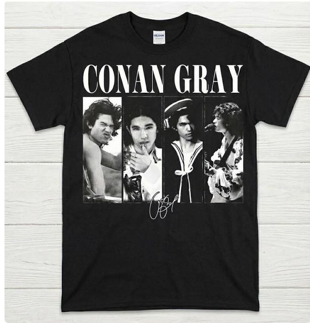 Conan Wishbone Vintage Indie Pop T Shirt Retro Music Aesthetic Tee Unisex T-Shirt XXXL