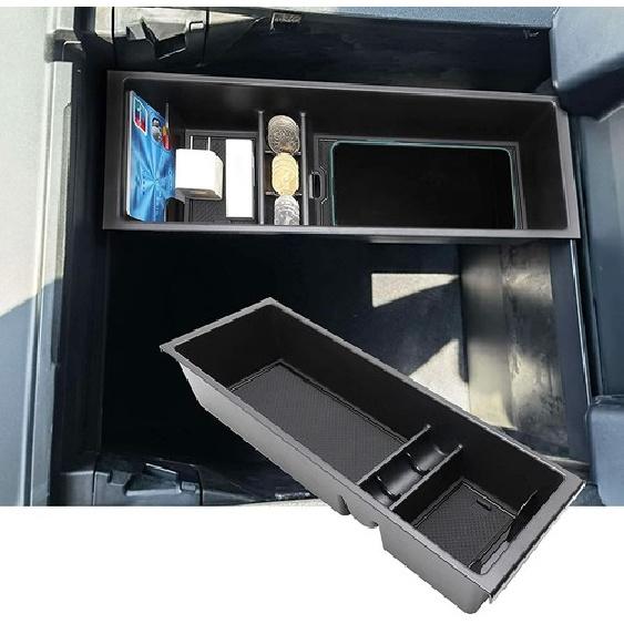 Center Console Armrest Storage Box Secondary Tray Organizer for Ford F150 +