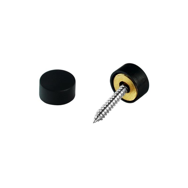 Decorative Glass Mirror Nail Caps: Thickened Flat Screws for Bathroom Signs