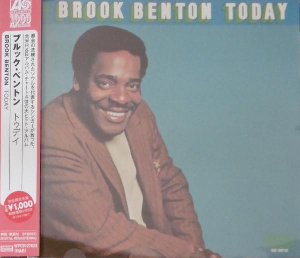 CD BROOKE BENTON - Today WPCR27623 Atlantic 2013 Japan ObiSoul/Funk Used