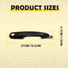 Front Driver Side Smooth Black Exterior Door Handle for 2005-2009 Hyundai Tucson