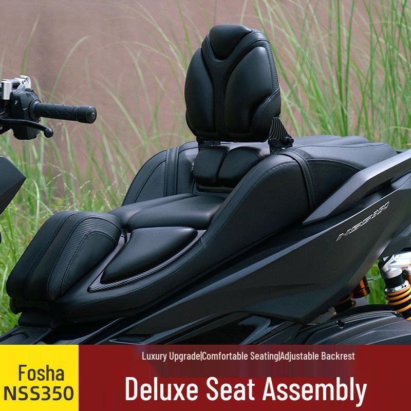 Honda Forza NSS350 Adjustable Latex Seat Cushion with Lumbar Support