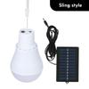 Solar Powered Lamp Portable Led Bulb Lights Rechargeable Camp Tent Night Fishing Emergency Solar Energy Panel Sunlight