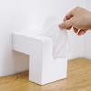 Nordic Right Angle Desktop Napkin Paper Storage Case Tissue Box Holder Organizer