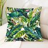 Bedroom Decorative Pillows Tropical Plant Leaves Printed Cushion Covers Home Living Room Sofa