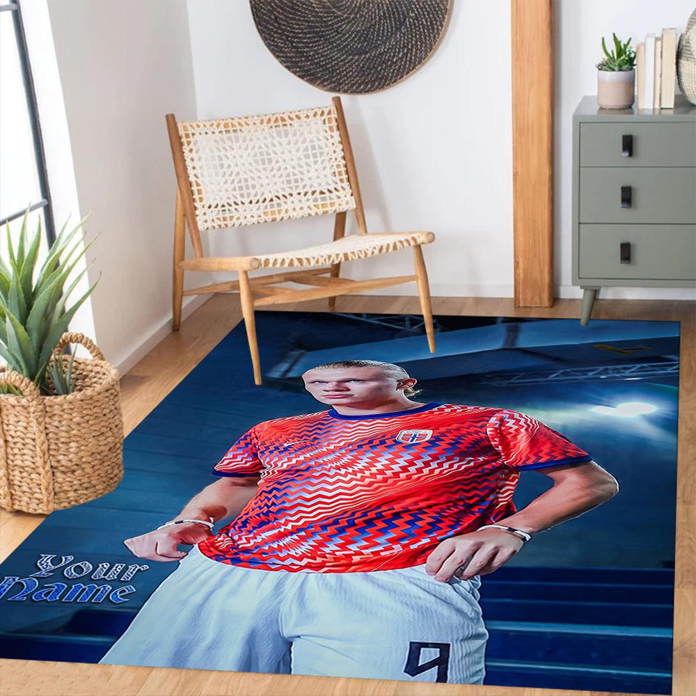 Haaland Customize Your Name Floor Rug Office Rug Perfect For Dining Room Entryway Playrooms Hallway Antislip Carpet Decorate Offices