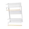 Magnetic Spice Rack Hanging Organizer Multipurpose Sturdy Metal Kitchen Storage Shelf for Jars