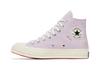 Converse Wmns Chuck 70 High 'Embroidered Floral Print - Pale Amethyst'