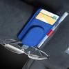 Leather Storage Clip Auto Interior Accessory Car Glasses Holder Card Clip Eyeglass Hanger Organizer Clip for Sun Visors