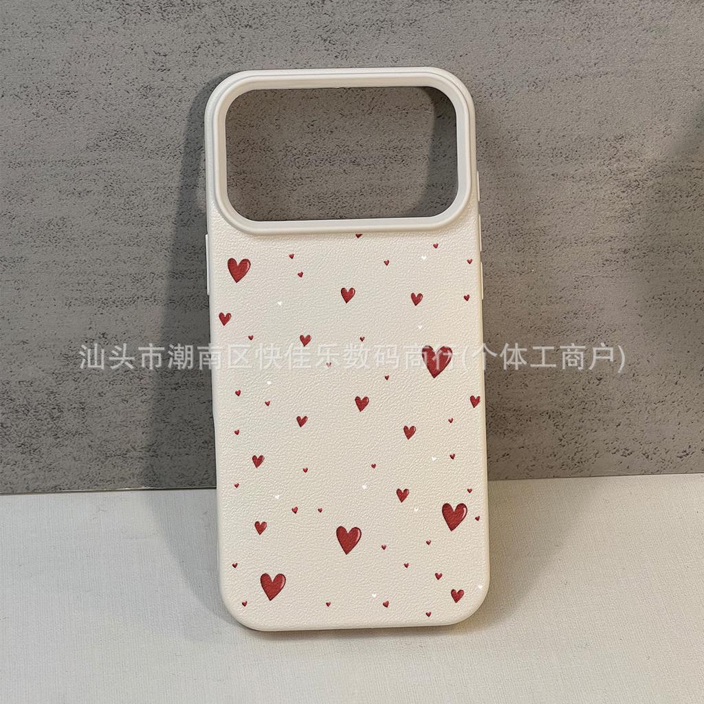 Fashion Polka Dot Love Applies To Apple 17Air Mobile Phone Case iPhone16Promax/15/14/13/12/11