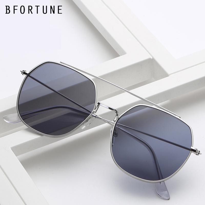 Buy BFORTUNE Quadrilateral Sunglasses Women Alloy Frame Sun Glasses